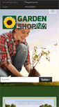 Mobile Screenshot of gardenshop24.com