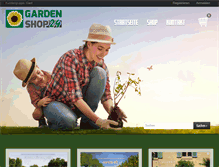 Tablet Screenshot of gardenshop24.com